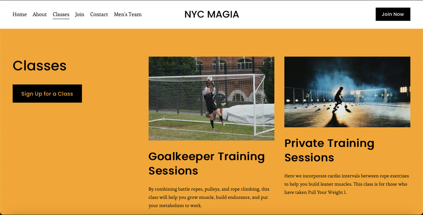 NYC Magica Football Club - Goalkeeper Clinic