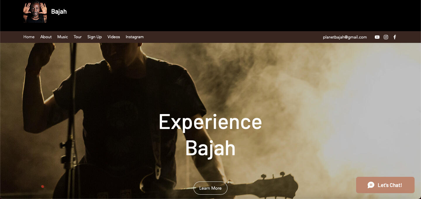 Planet Bajah (Band) - Home Page
